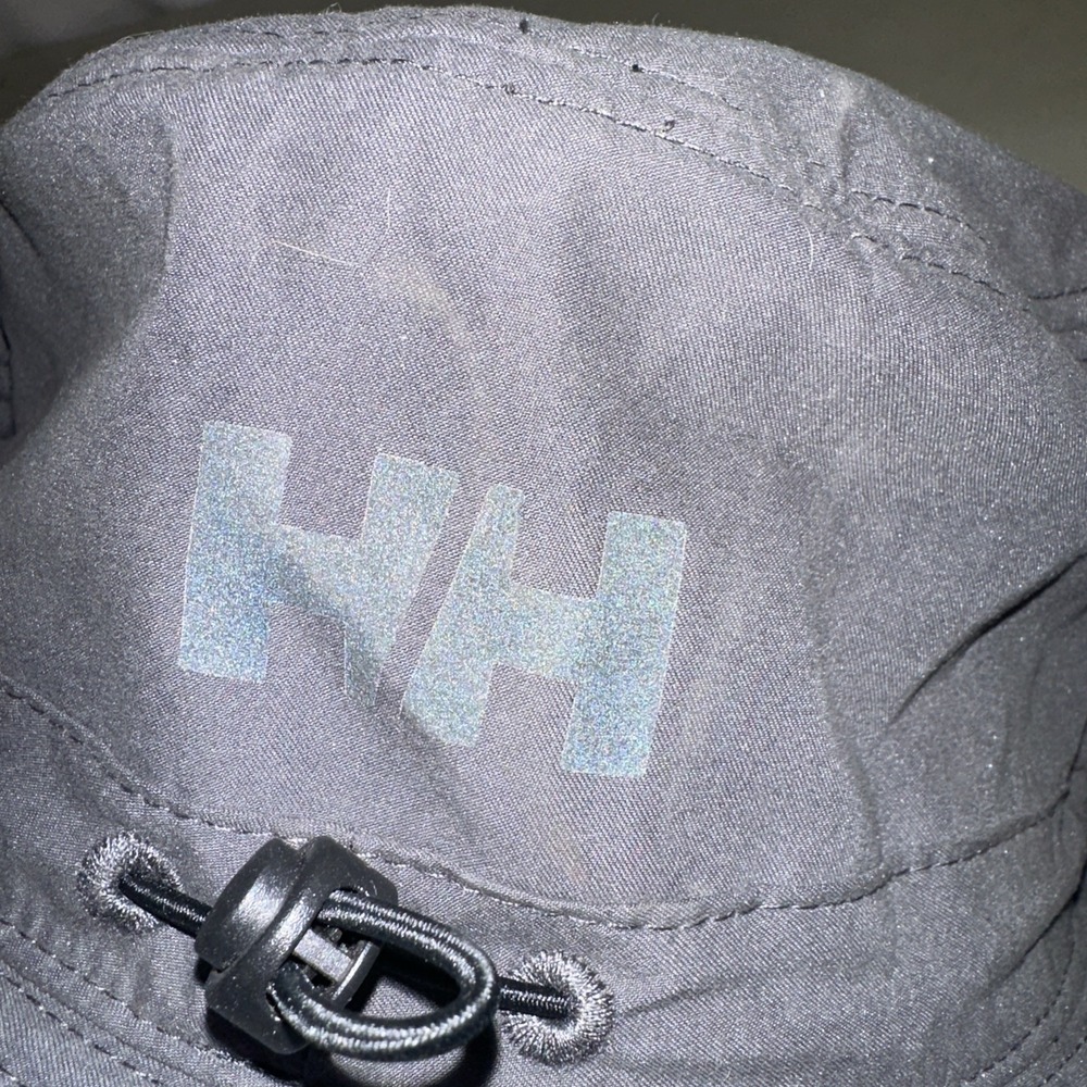 Helly Hansen Gray Boonie Hat Beaver Creek Resort Logo SPF 40+ Water Resistance - Picture 4 of 7